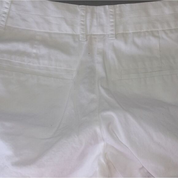 White J.Crew 100% Cotton Chino shorts sz 00 - Picture 4 of 8